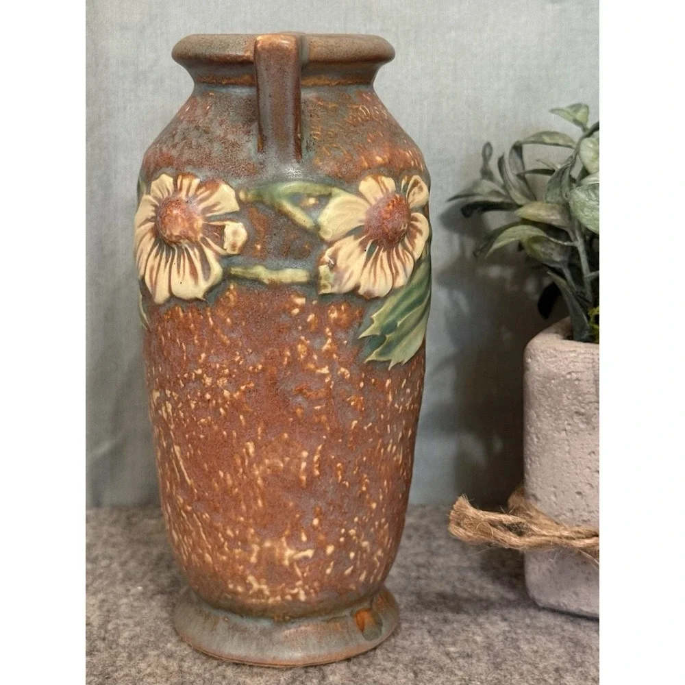Roseville Dahlrose 363-6 Vase‎ 6